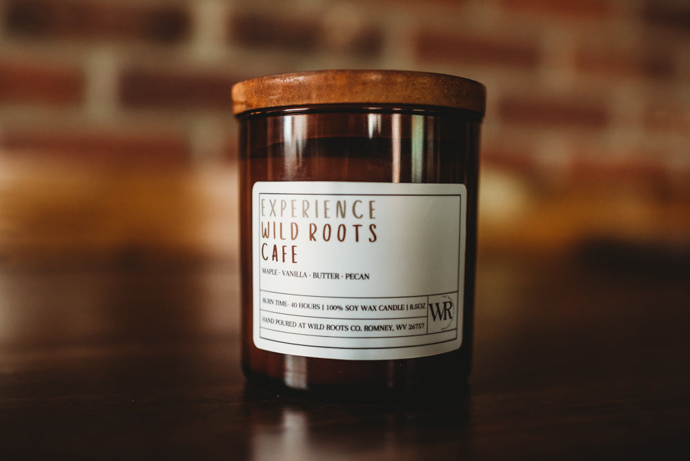 Experience Wild Roots Cafe - Amber Jar